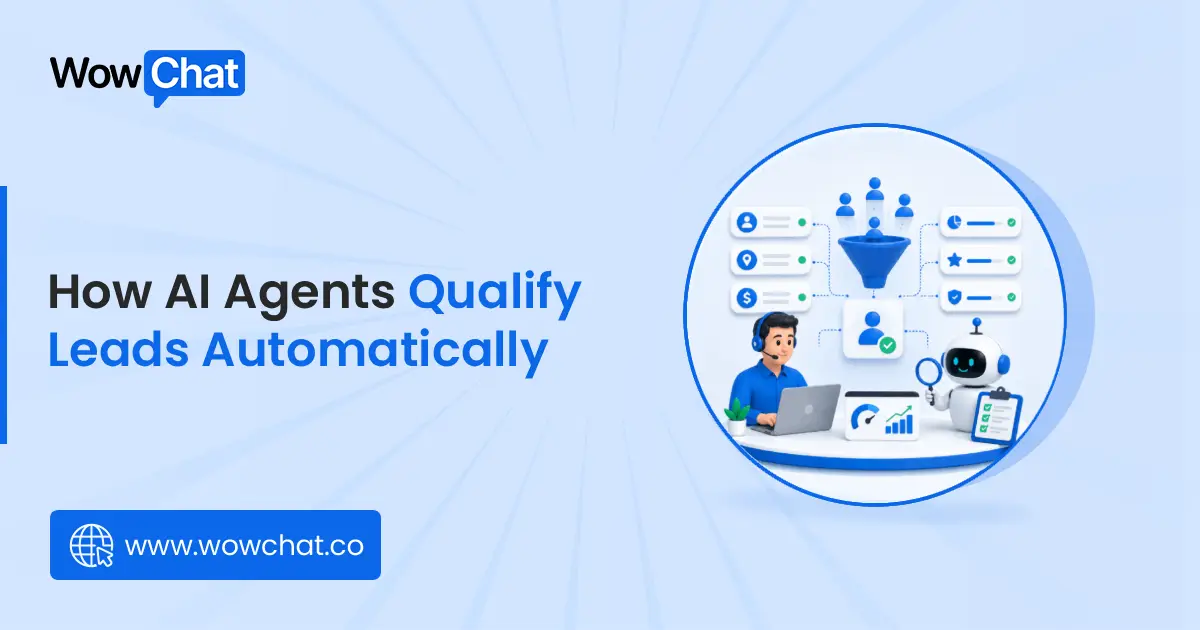 AI agents qualifying sales leads automatically