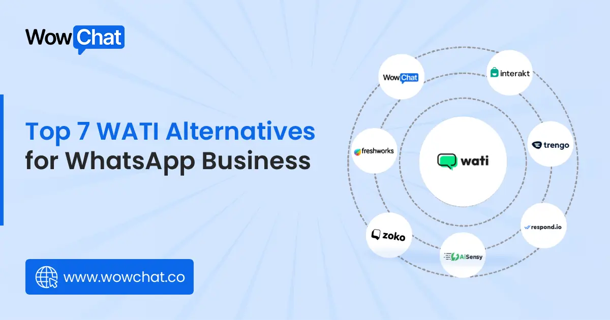 Top 7 Wati Alternatives for WhatsApp Busines