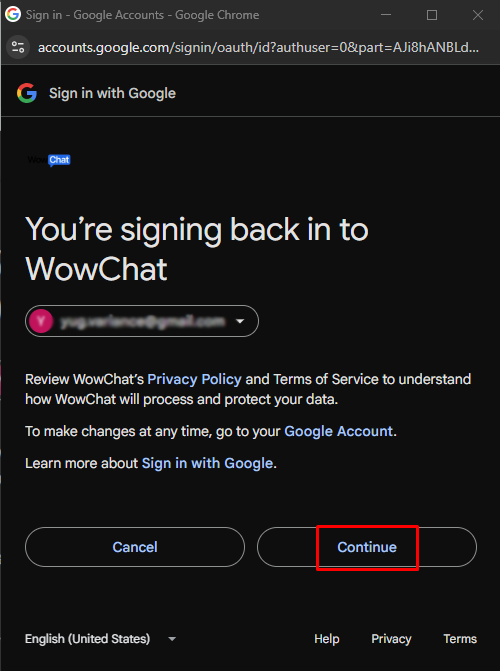 WowChat Visual Guide